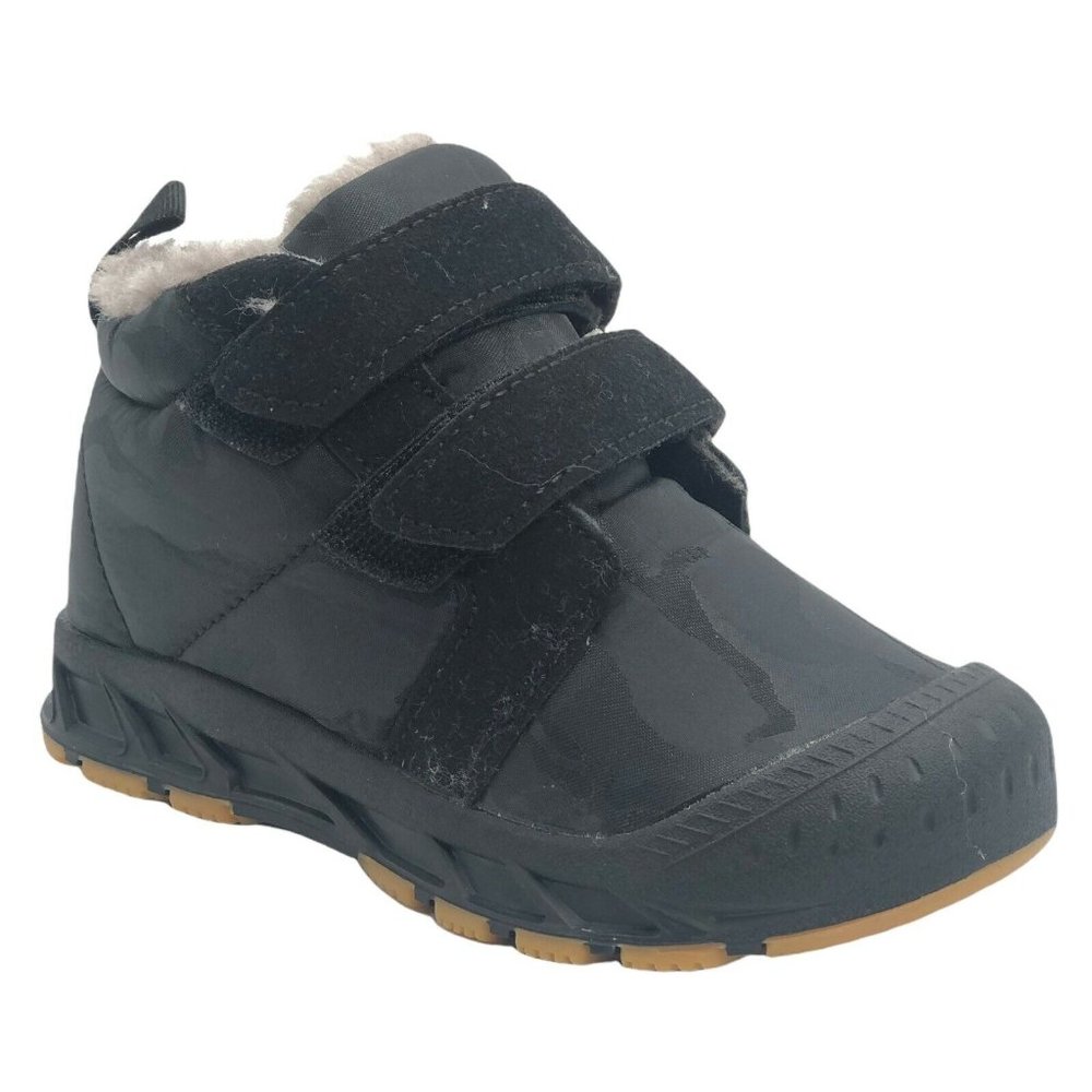 Toddler Boys Faux Fur Ankle Winter Boots Size 10